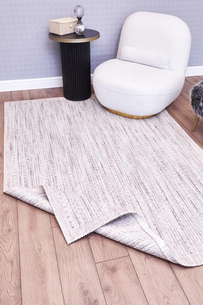 Gala Bohemian Gray Beige Area Rug 2221