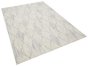 Gala Bohemian Gray Beige Area Rug 2231