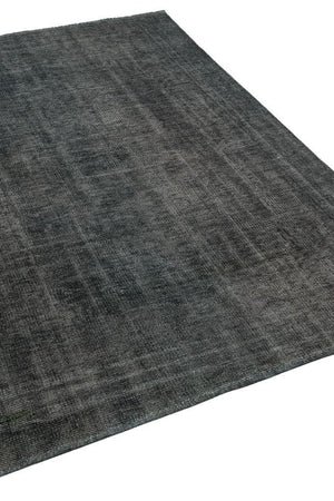 Gravity Gray Thin Rug With Washable Fringes 2308