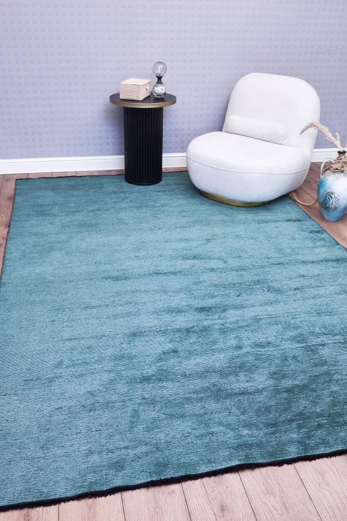 Hare Plus Modern Shiny Textured Area Rug 8918