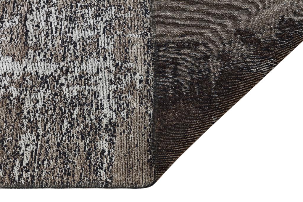 Hare Unique Modern Shiny Textured Area Rug 1412