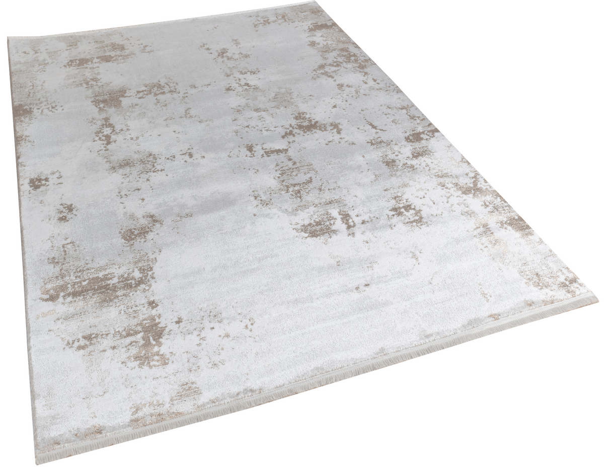 Lima Modern Pattern Beige Living Room Rug 6212