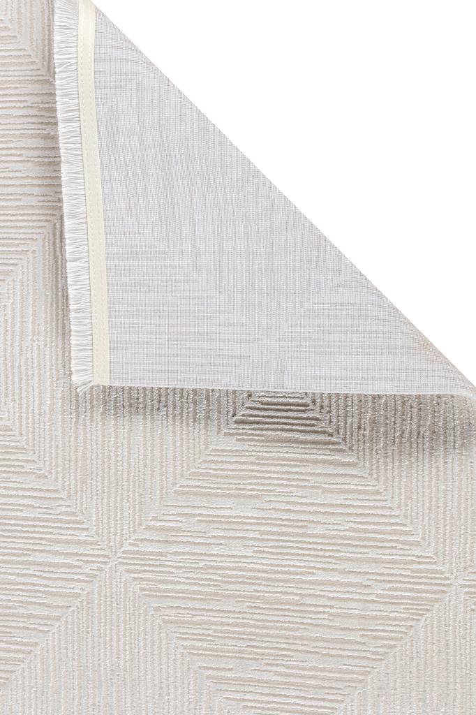 Lima Modern Pattern Cream Living Room Rug 6241