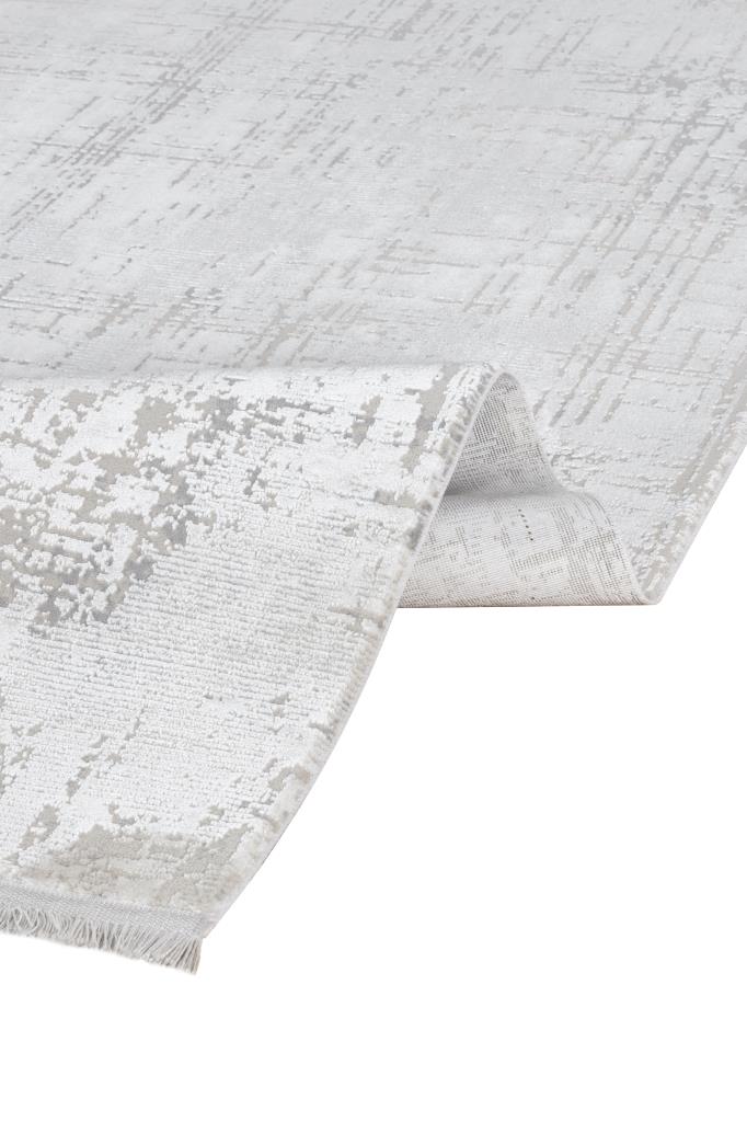 Lima Modern Pattern Gray Living Room Rug 6232