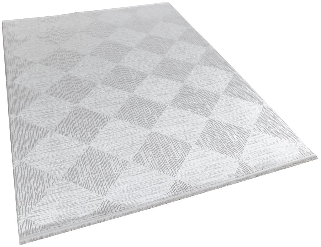 Lima Modern Pattern Gray Living Room Rug 6242