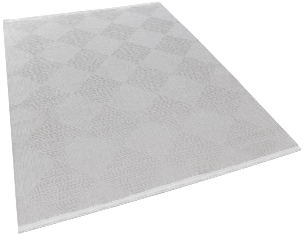 Lima Modern Pattern Gray Living Room Rug 6242