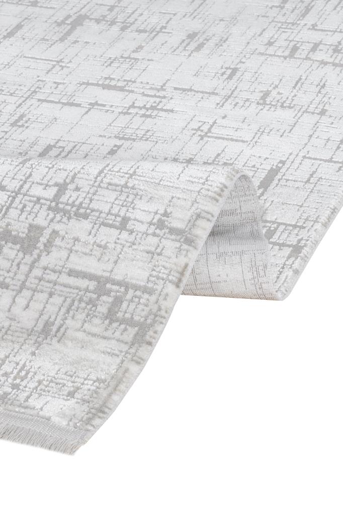 Lima Modern Pattern Gray Living Room Rug 6261