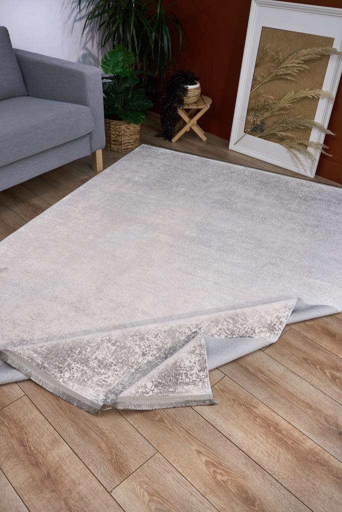 Lucca Washable Thin Mink Kitchen Rug with Non-Slip Base 6002