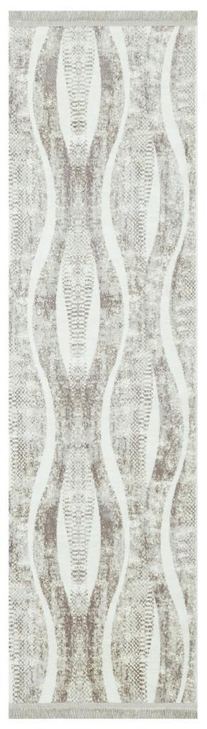 Lucca Washable Thin Mink Kitchen Rug with Non-Slip Base 6012