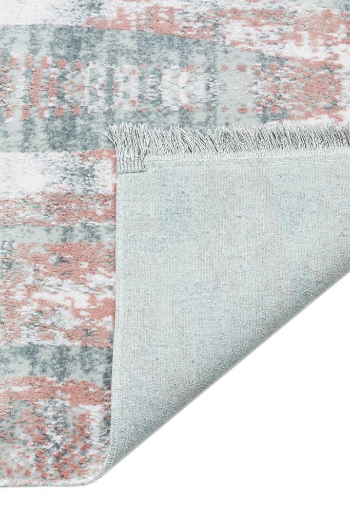 Lucca Washable Thin Powder Kitchen Rug with Non-Slip Base 6013