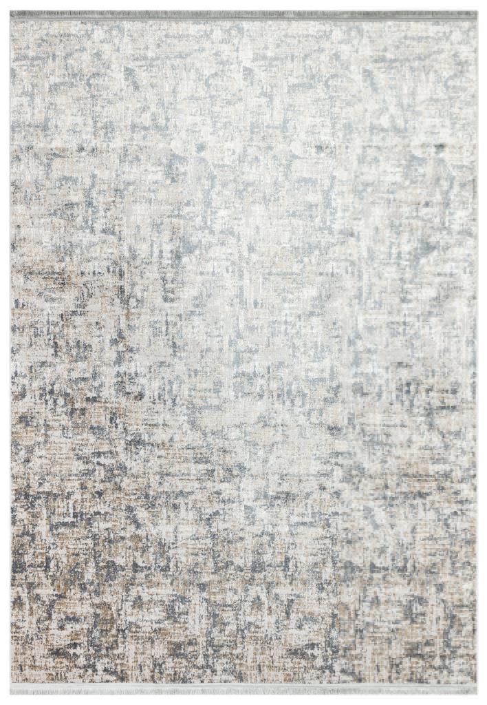 Lucca Washable Thin Yellow Kitchen Rug with Non-Slip Base 6042