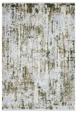 Luxia Modern Pattern Green Living Room Rug 8622