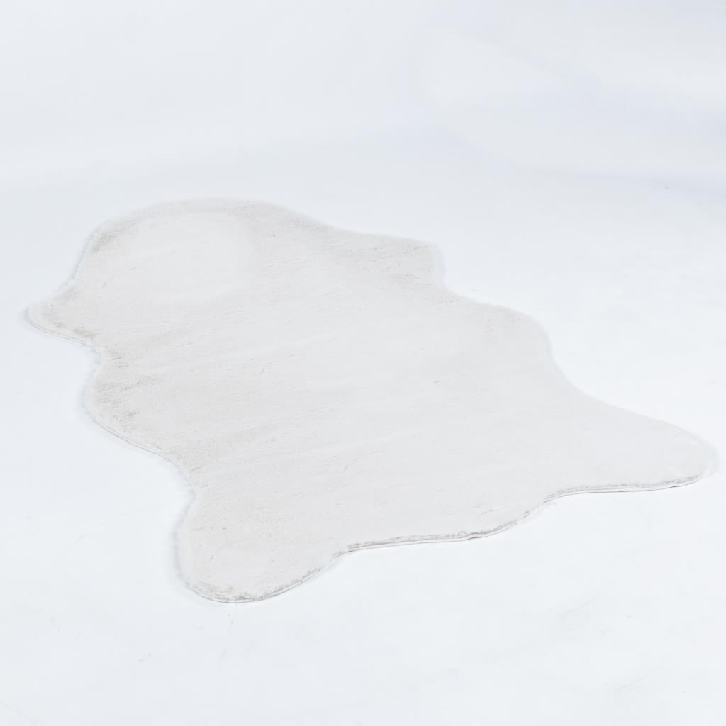 Meloni Cream Washable Plush Shaggy Post