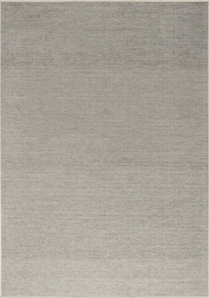 Pandora Plain Pattern Light Gray Thin Rug 2414