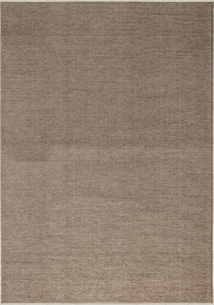 Pandora Plain Pattern Mink Thin Rug 2413