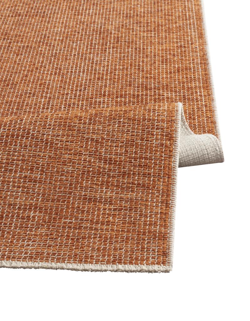 Pandora Plain Pattern Tile Thin Rug 2418