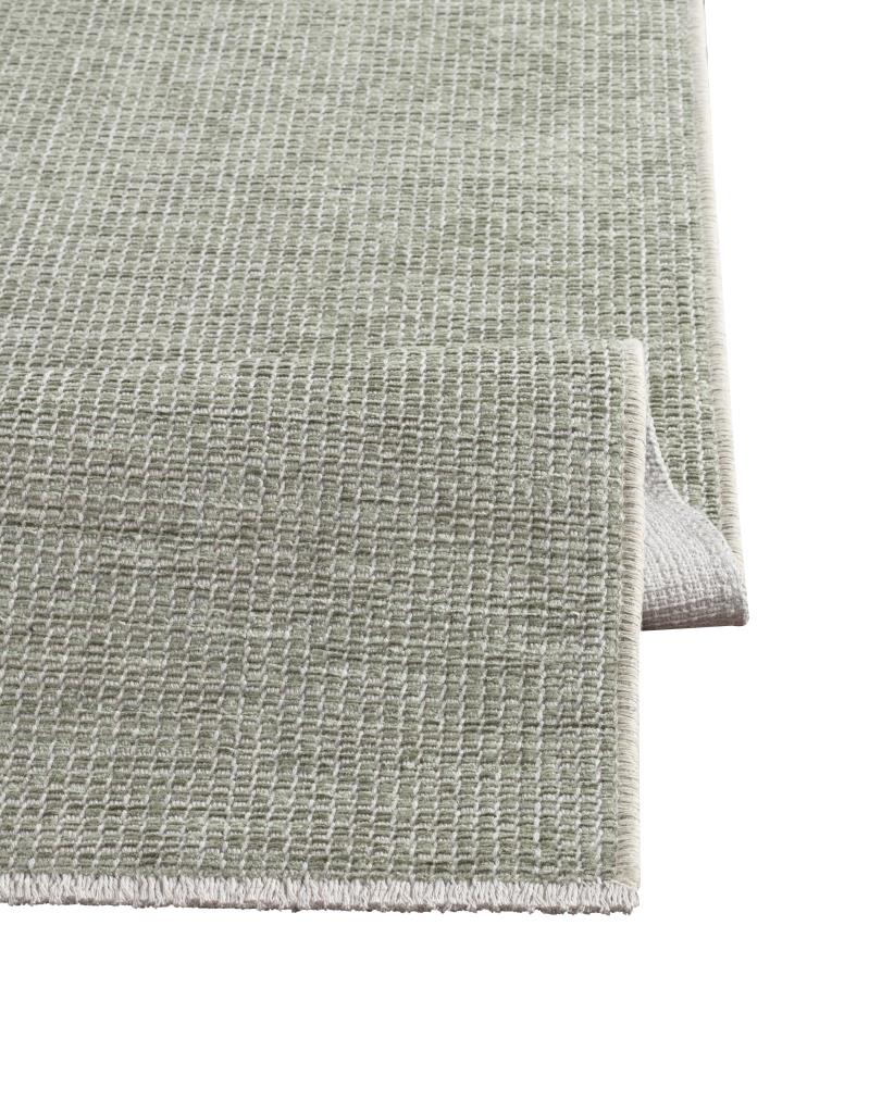 Pandora Plain Pattern Water Green Thin Rug 2416