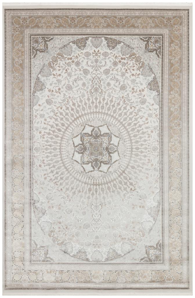 Queen Beige Bamboo Woven Modern Living Room Rug 8117