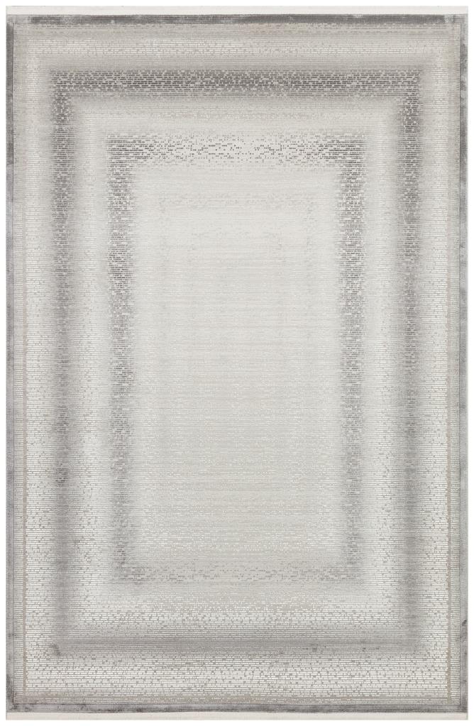 Queen Gray Bamboo Woven Modern Living Room Rug 8115