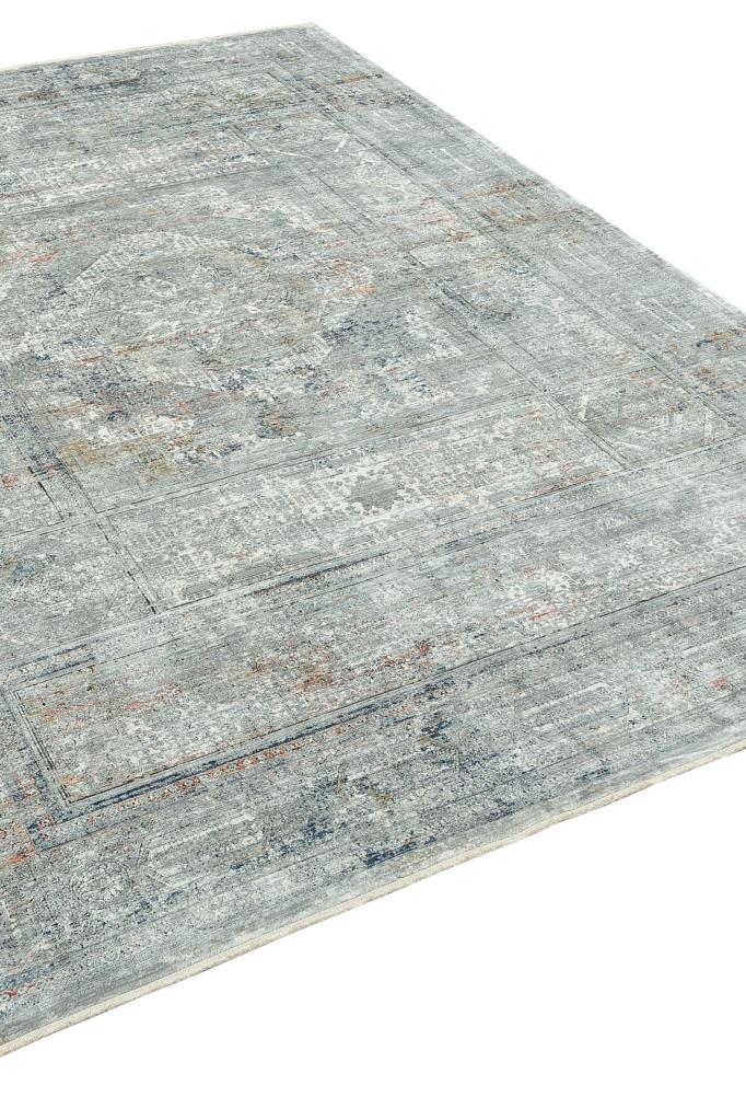 Queen Multi Bamboo Woven Modern Living Room Rug 8103