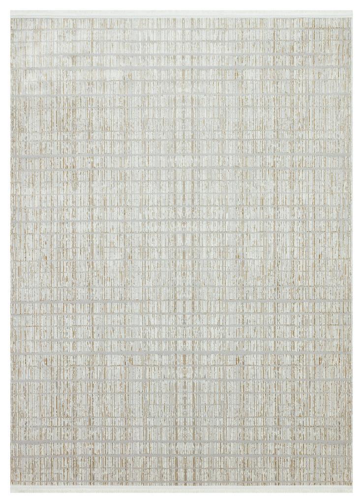 Riena Thin Cream Kitchen Rug with Washable Non-Slip Base 1152