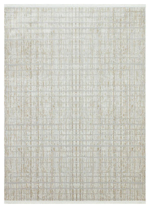 Riena Thin Cream Kitchen Rug with Washable Non-Slip Base 1152