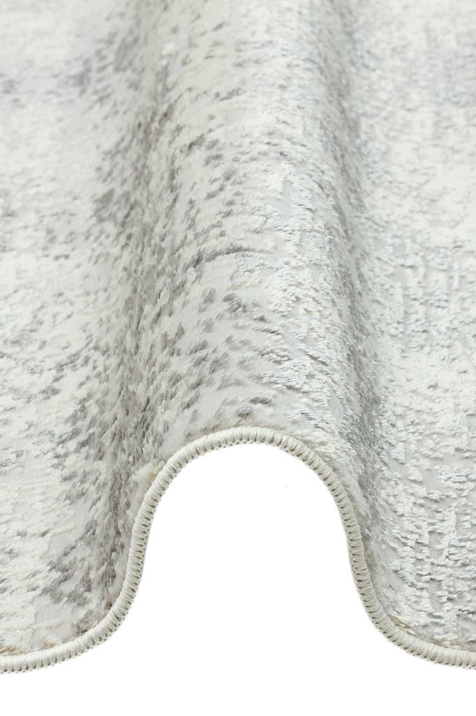 Riena Thin White Kitchen Rug with Washable Non-Slip Base 1111