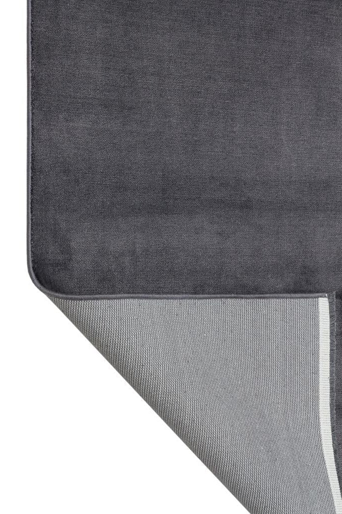 Tribeca Flat Pattern Anthracite Area Rug 2715