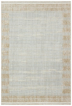 Vesta Scandinavian and Embossed Patterned Beige Area Rug 9551