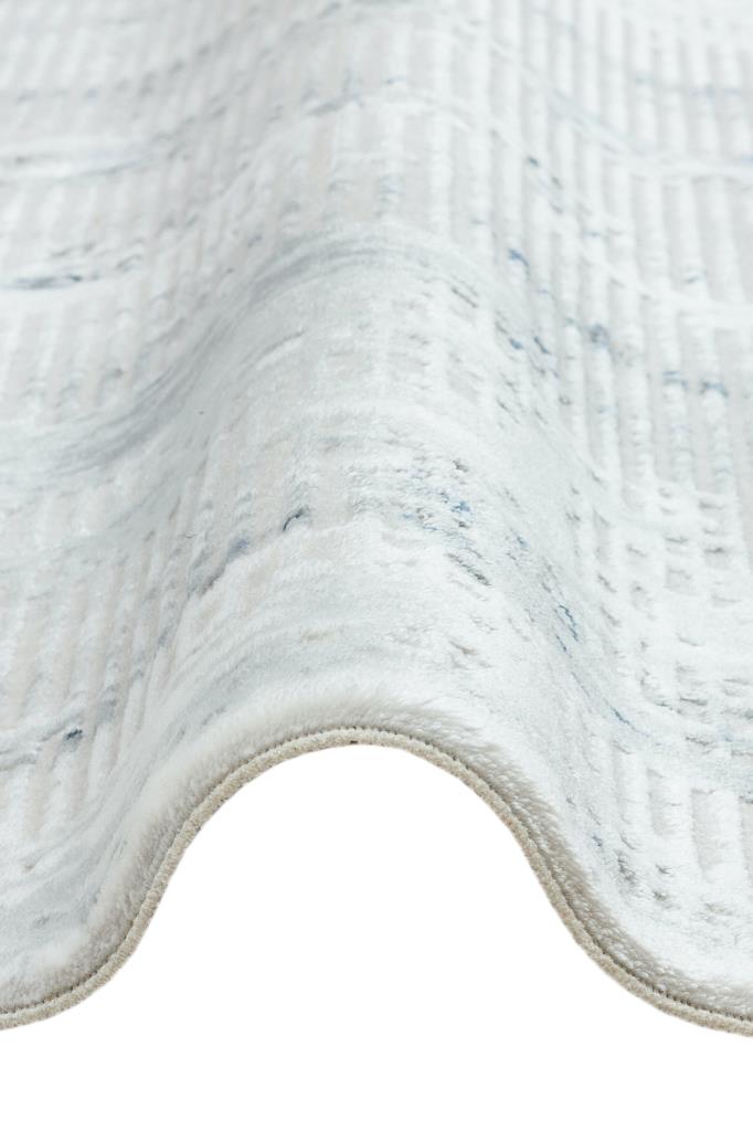 Vivaldi Blue Modern Living Room Rug 9711