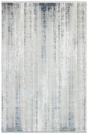 Vivaldi Blue Modern Living Room Rug 9711