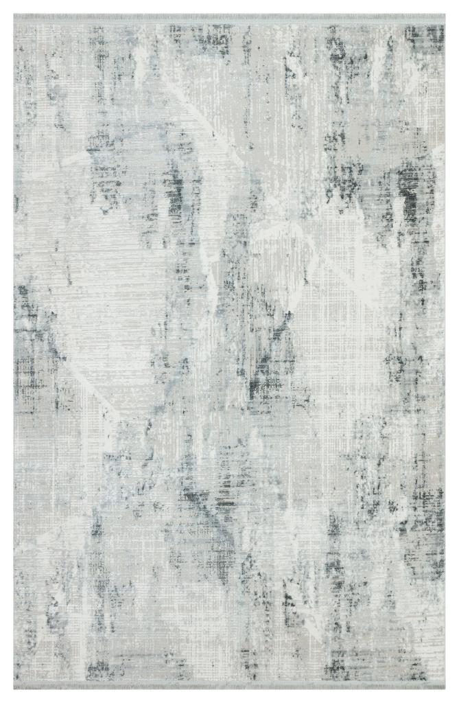Vivaldi Gray Blue Modern Living Room Rug 9741