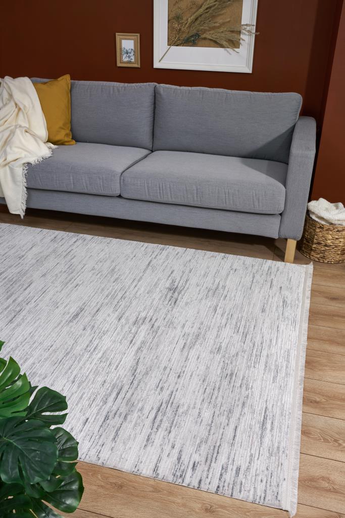 Vivaldi Gray Modern Living Room Rug 9732