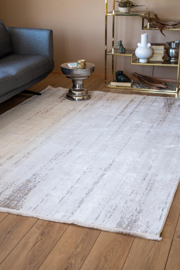 Vivaldi Mink Modern Living Room Rug 9712
