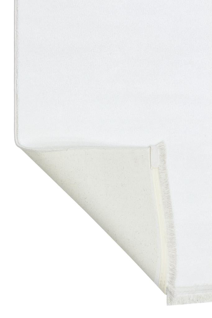 Yoga Washable Stain Proof Ecru Kitchen Rug 5011