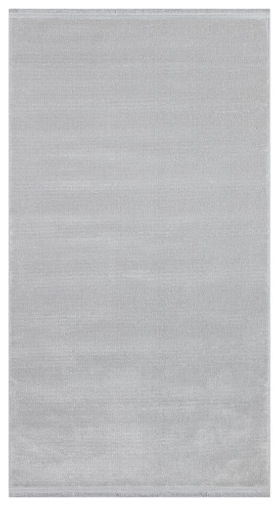 Yoga Washable Stain Proof Gray Kitchen Rug 5012