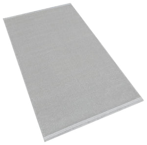 Yoga Washable Stain Proof Gray Kitchen Rug 5012