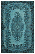 APEX CARVED turquoise 2668 172 x 274 cm