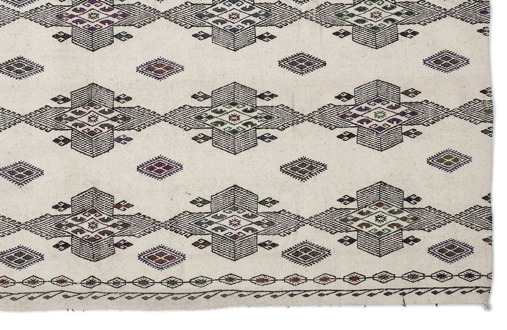 Apex Kilim Embroidered 0765 197 cm X 230 cm