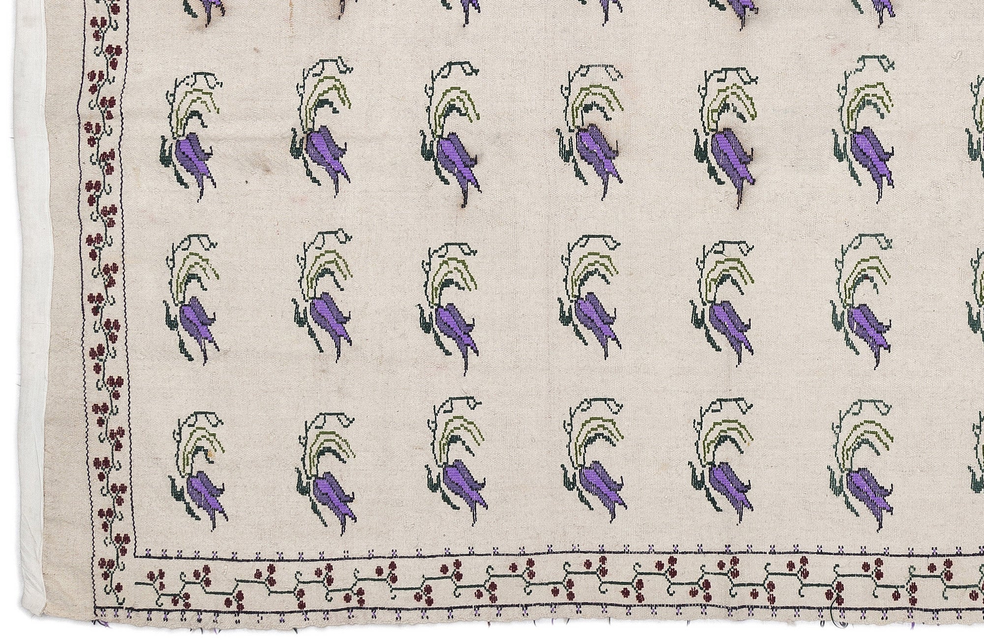 Apex Kilim Embroidered 0784 152 cm X 210 cm