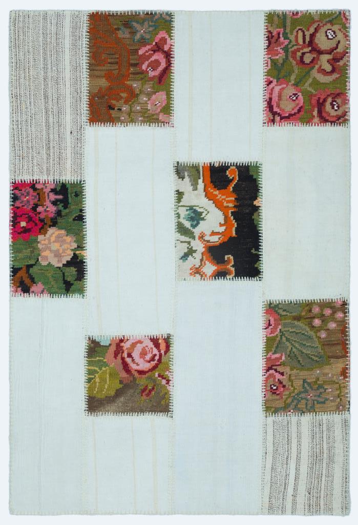 Apex Kilim Patchwork Unique Karabağ 25134 122 x 180 cm