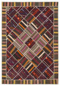 Apex Kilim Patchwork Unique Striped 11520 214 x 310 cm