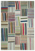 Apex Kilim Patchwork Unique Striped 22399 190 x 280 cm