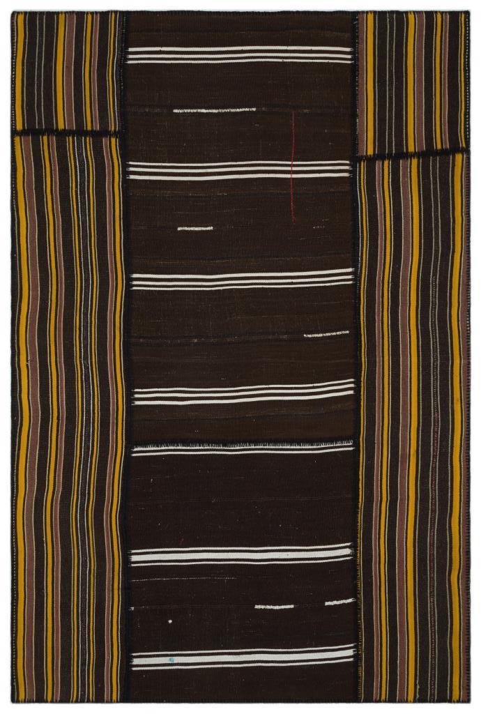 Apex Kilim Patchwork Unique Striped 22427 203 x 305 cm