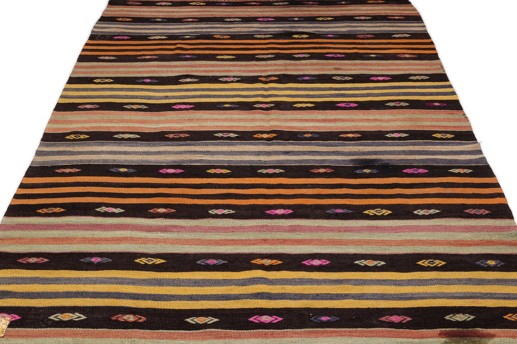 Apex Kilim Striped 0749 166 cm X 376 cm
