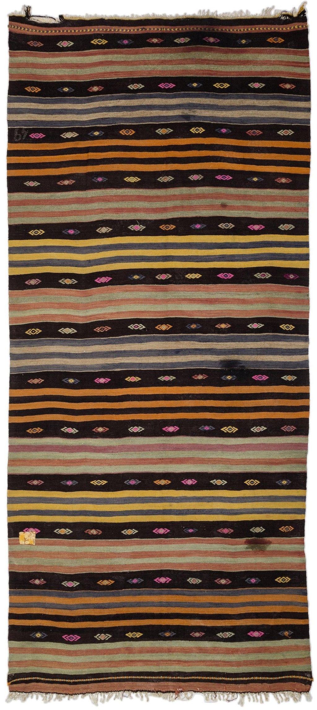 Apex Kilim Striped 0749 166 cm X 376 cm