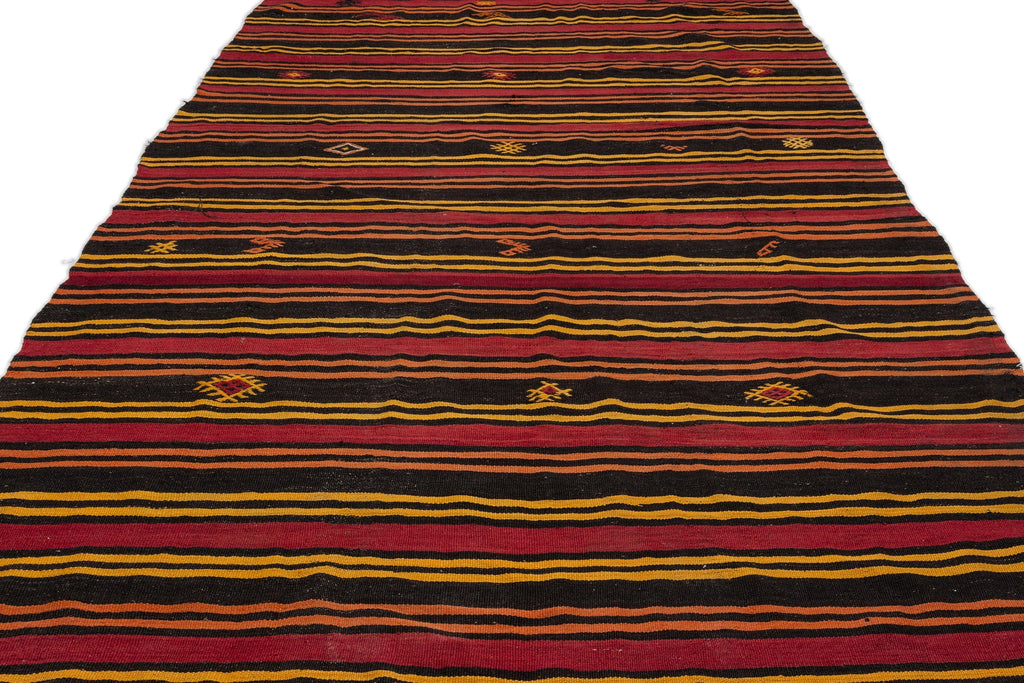 Apex Kilim Striped 0889 208 cm X 373 cm