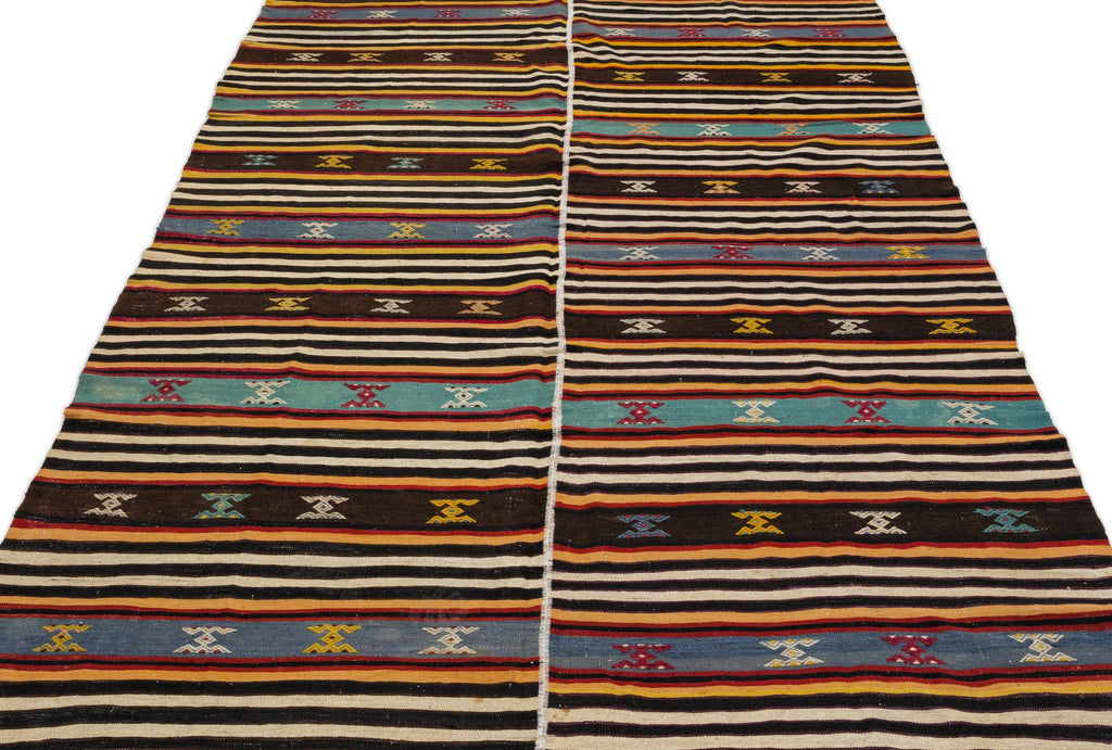 Apex Kilim Striped 0891 170 cm x 310 cm