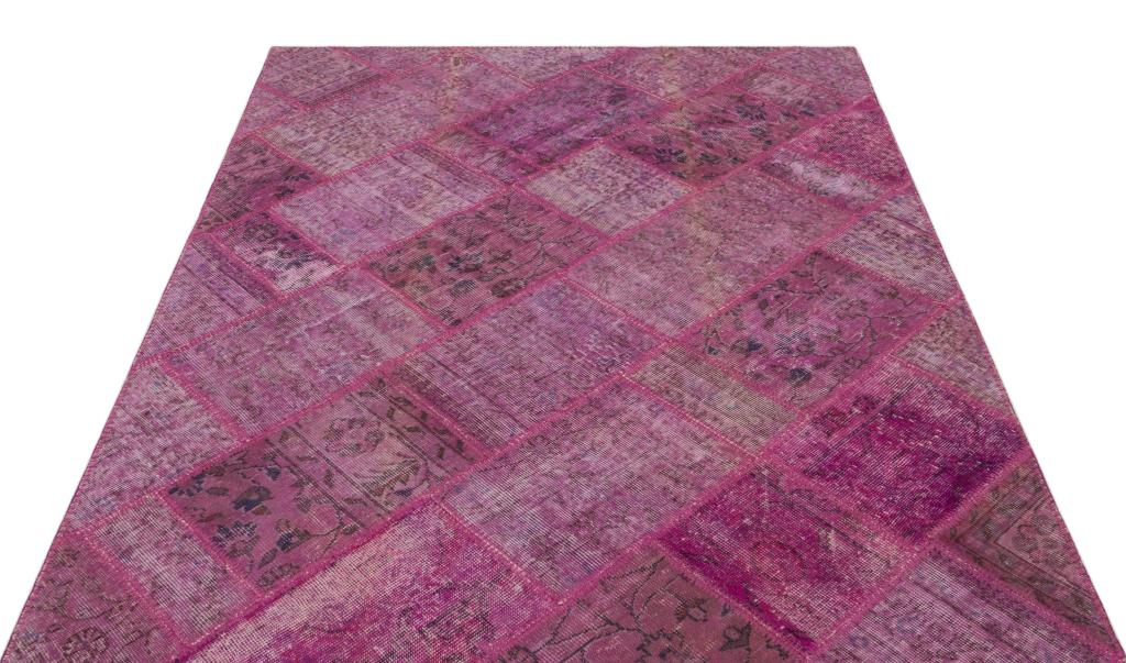 Apex patchwork carpet pink 21542 160 x 230 cm