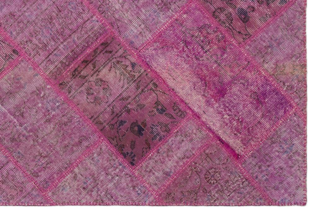 Apex patchwork carpet pink 21542 160 x 230 cm